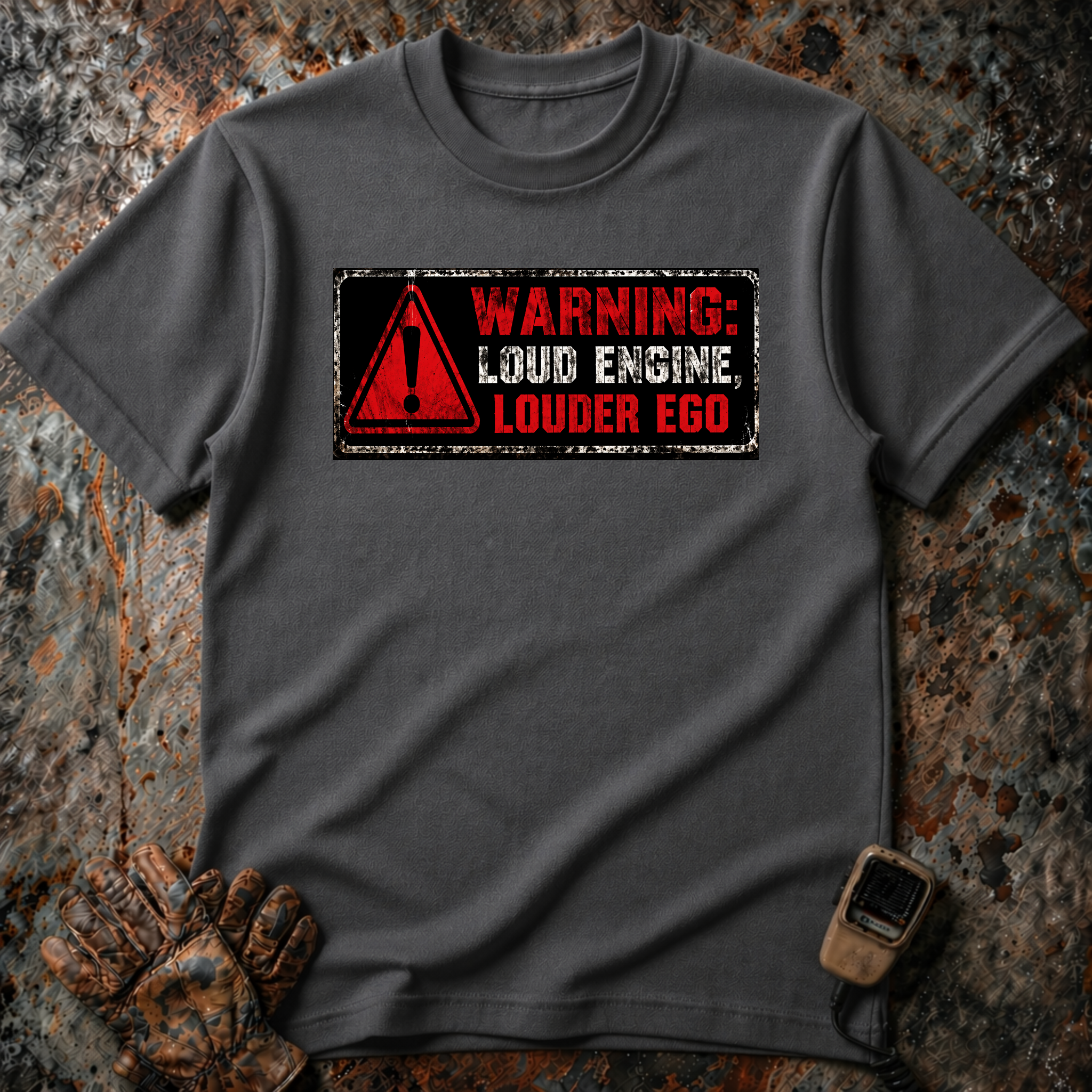 Loud Engine Louder Ego | T-shirt