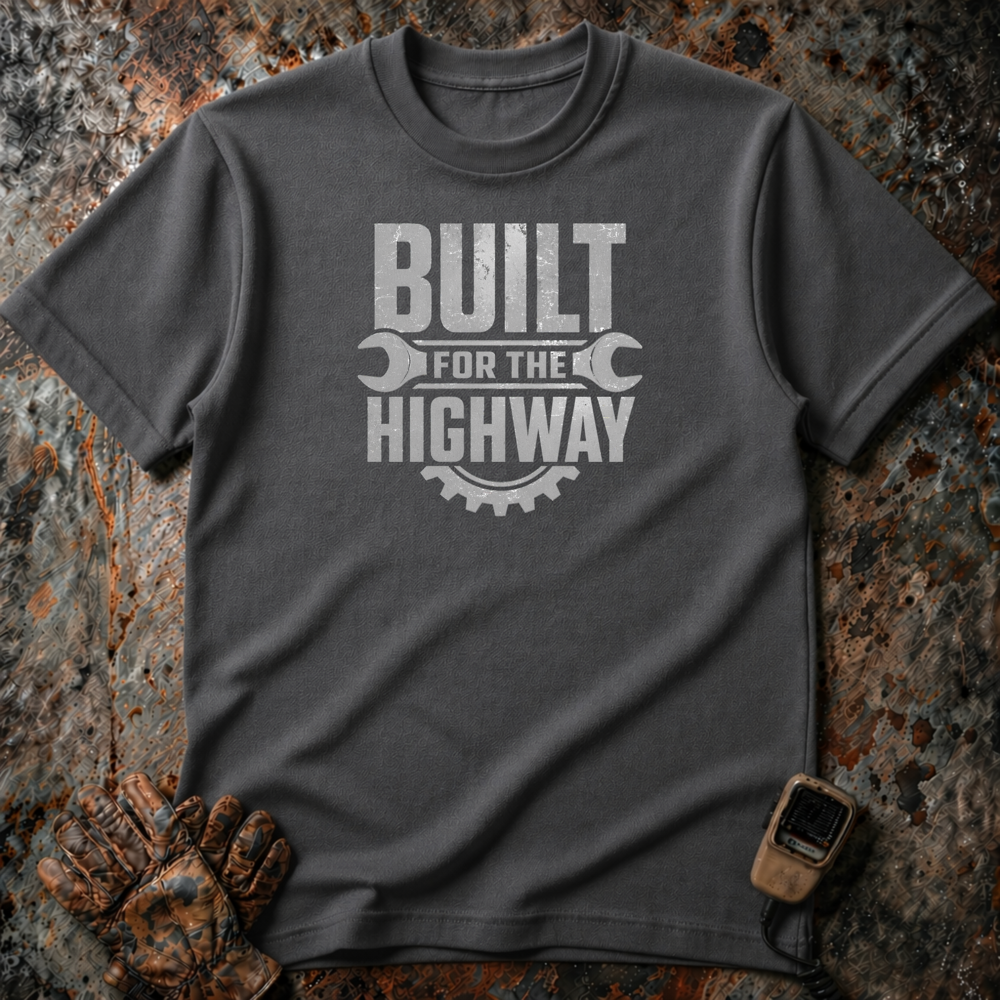 Built For The Highway | Trucker T-shirt