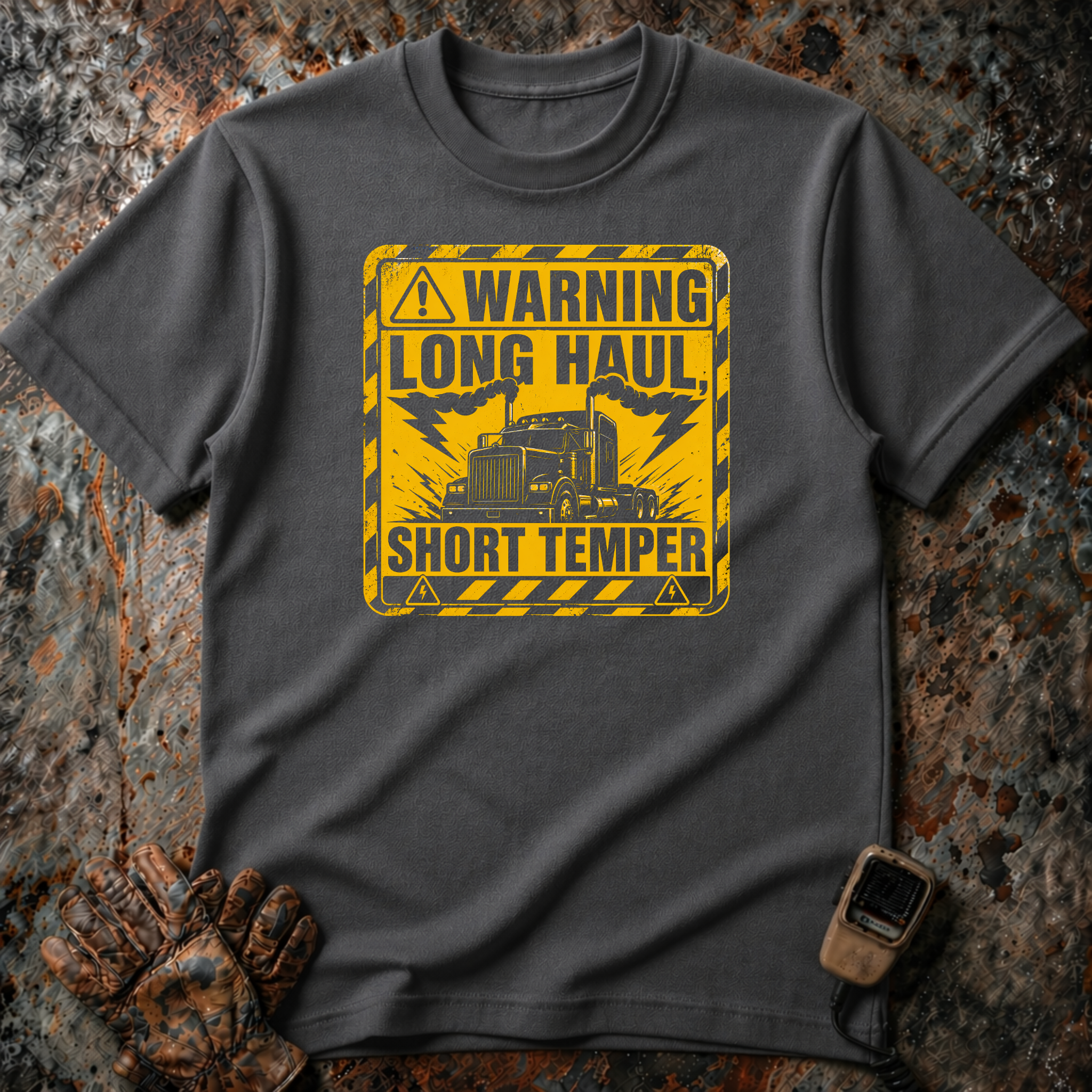 Long-haul Short Temper | T-shirt