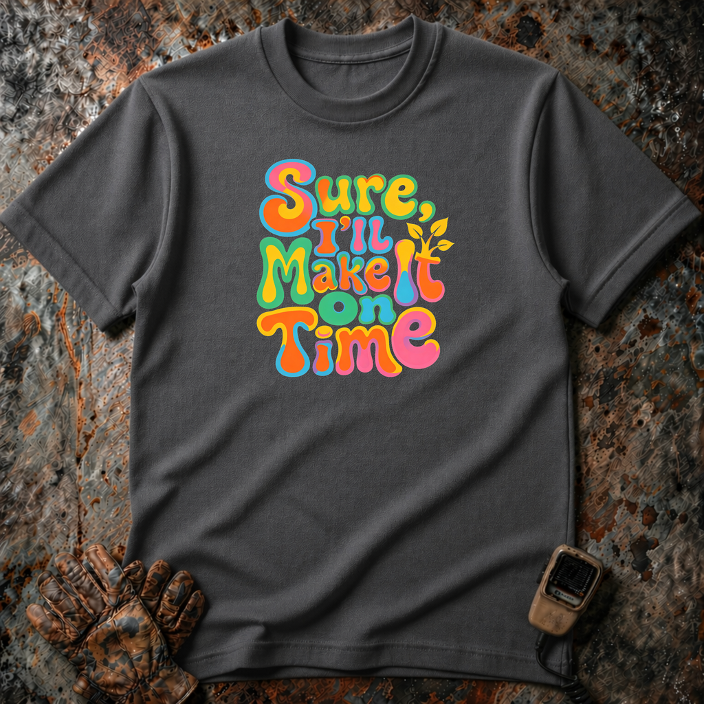 Sure I Will Make It On Time | Trucker T-shirt