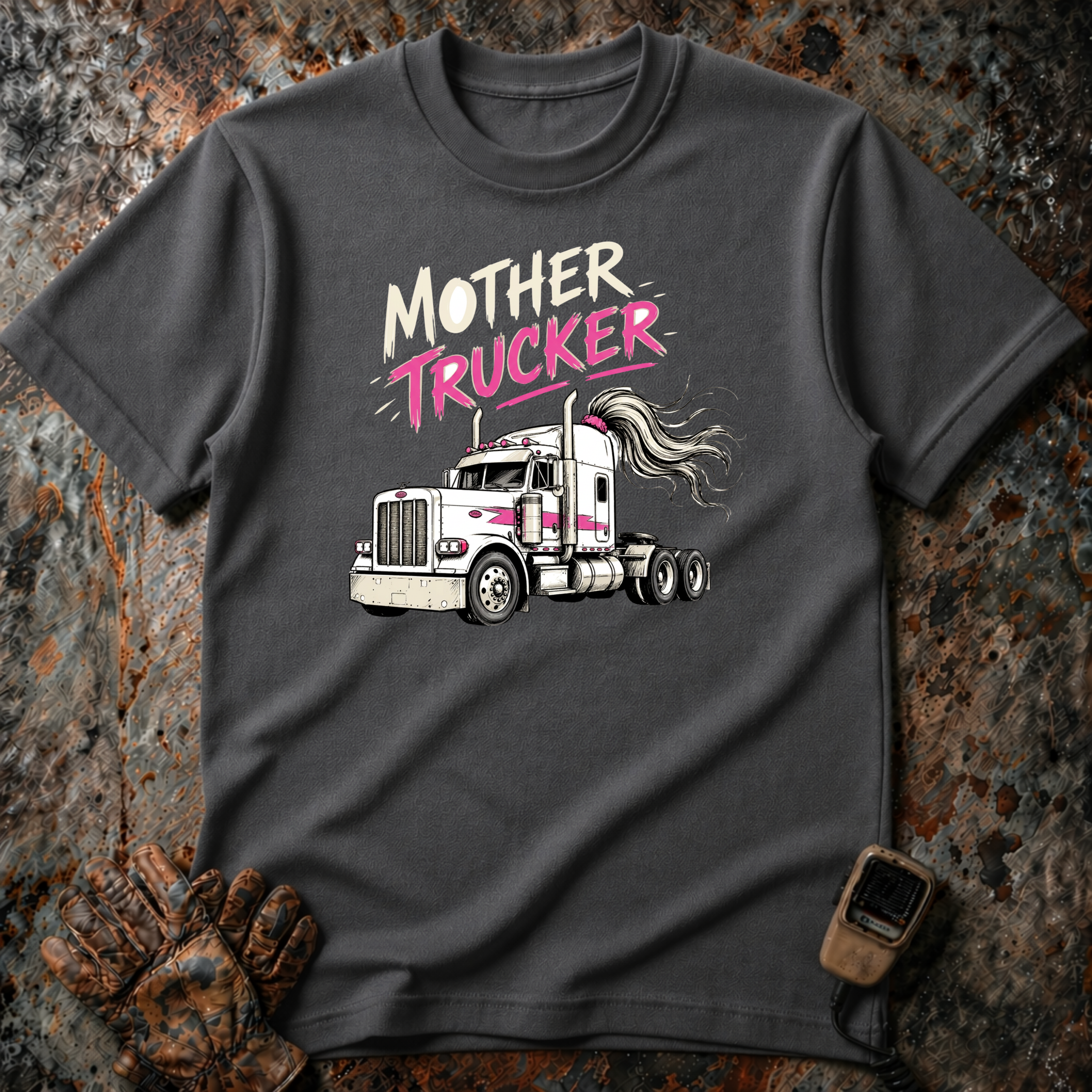 Mother Trucker | Trucker T-shirt