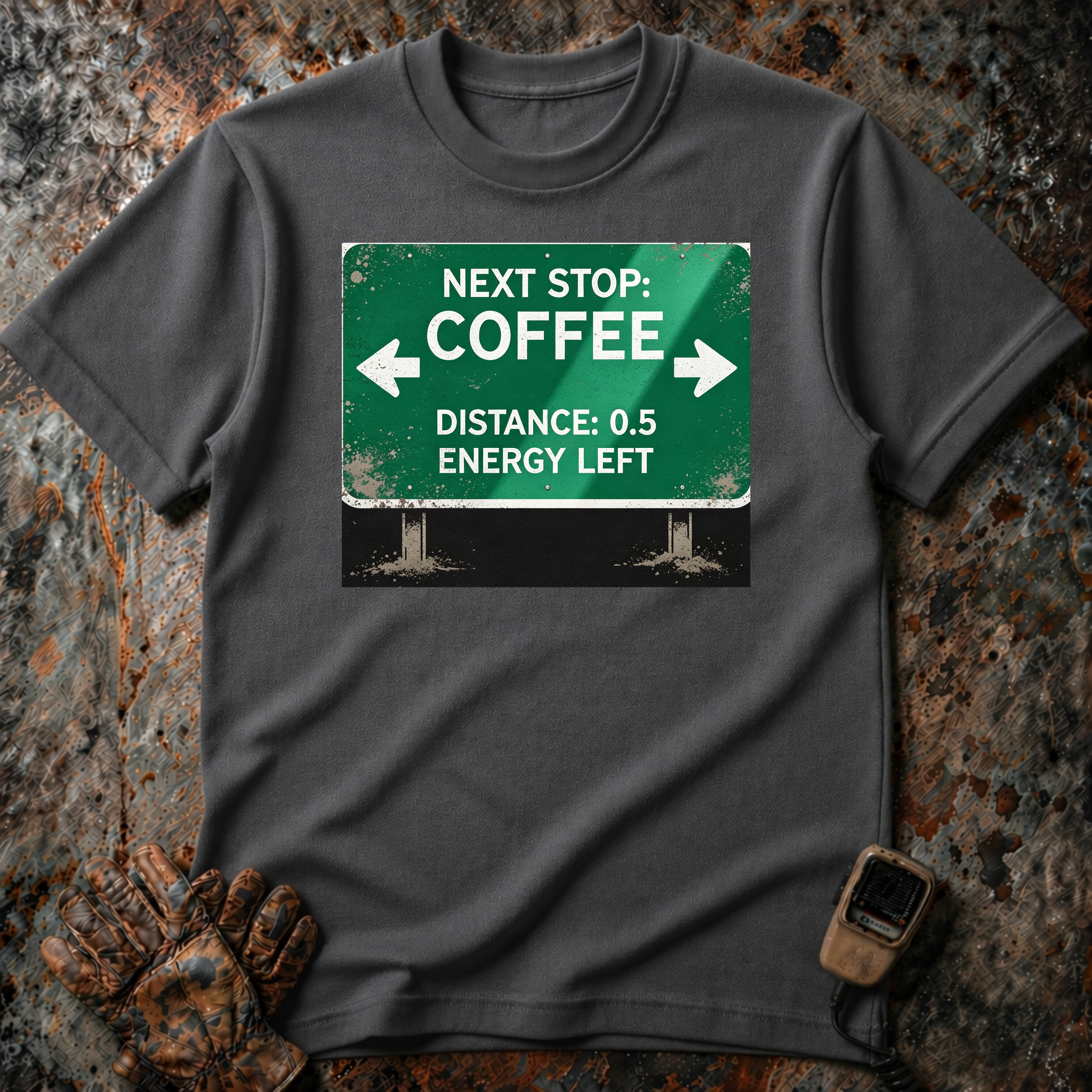 Next Stop Coffee | T-shirt