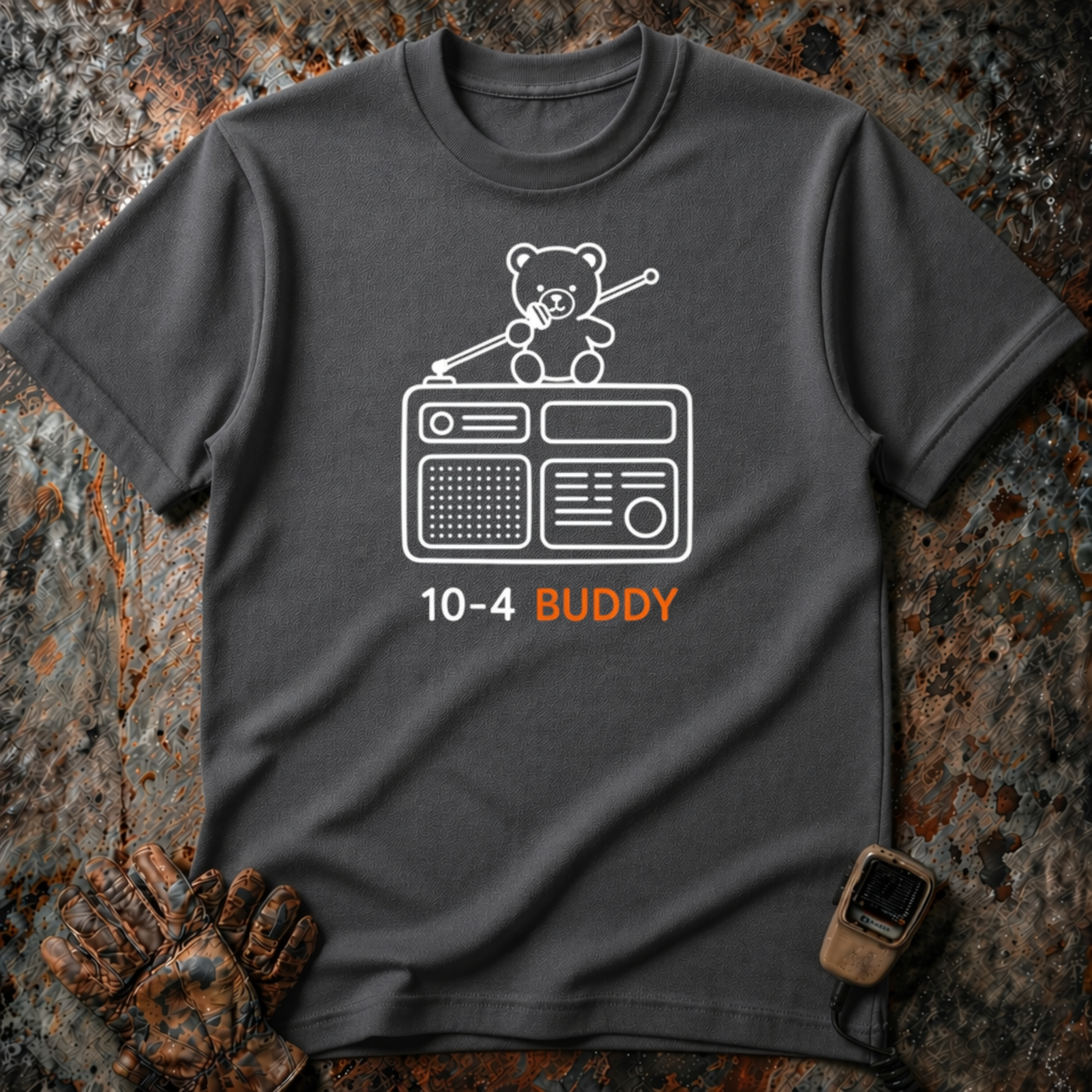 10-4 Buddy Radio | Trucker T-shirt
