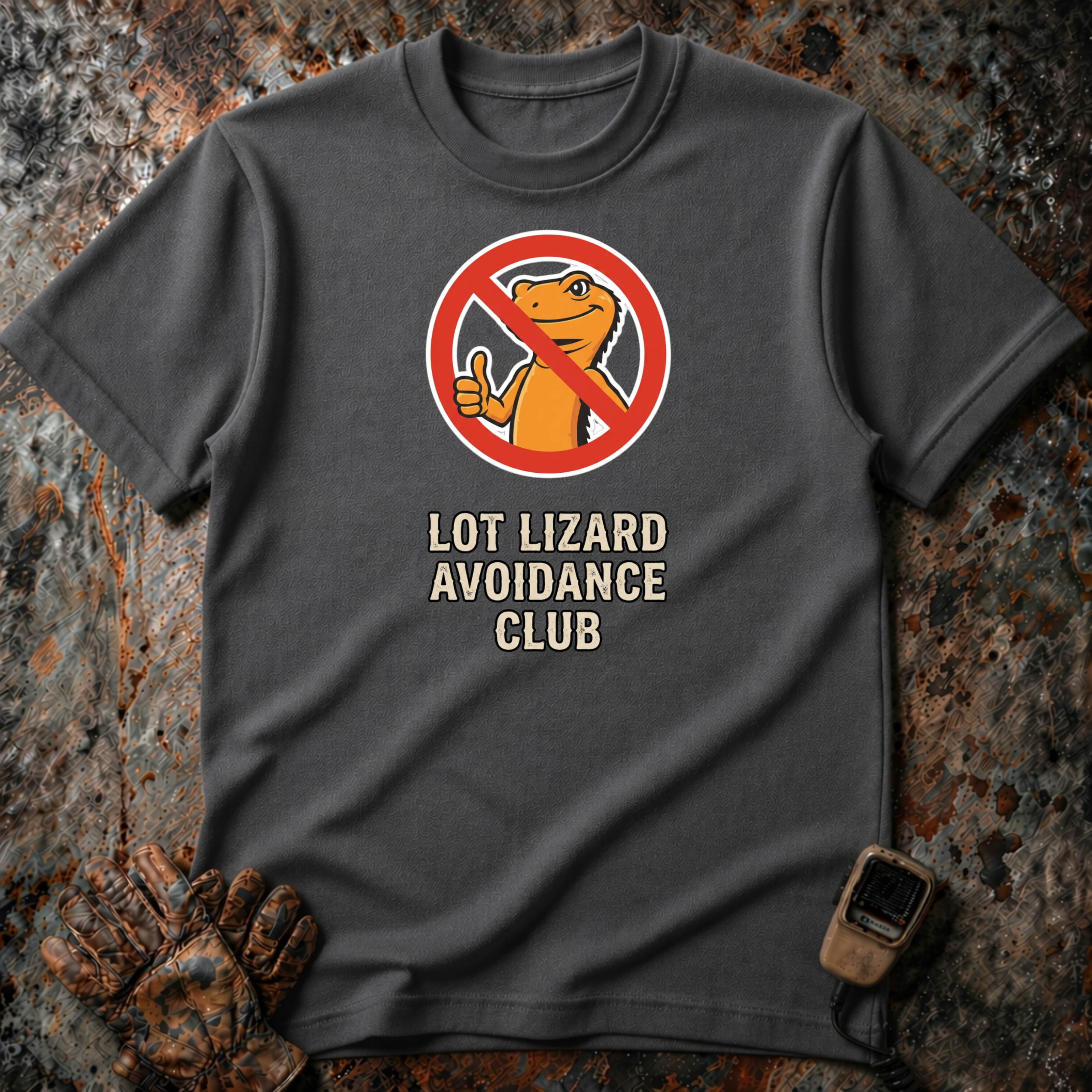 Lot Lizard Avoidance Club | Trucker T-shirt