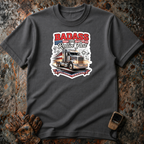 Bad Ass Rolling Fast | Trucker T-shirt