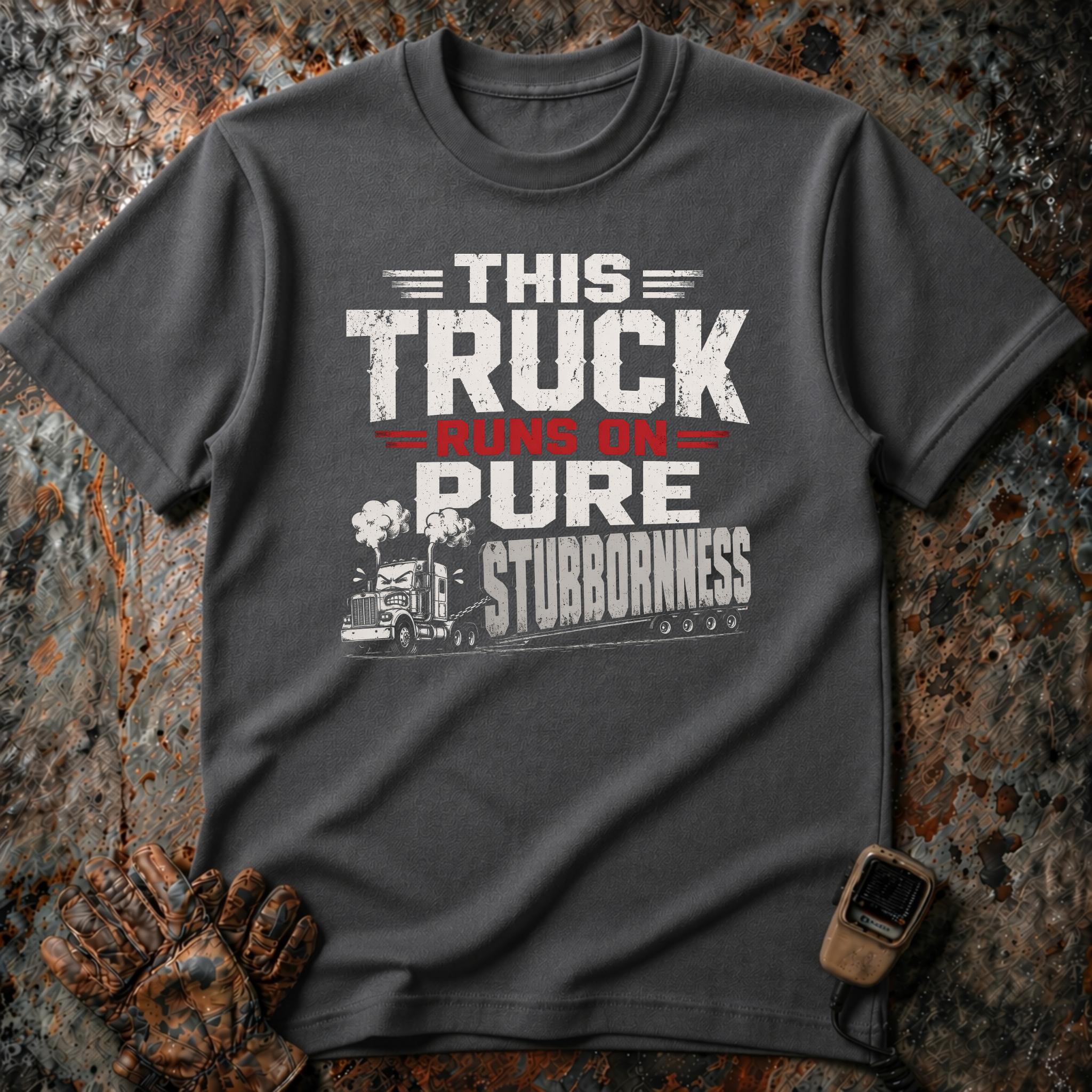 Stubborn Truck | T-shirt