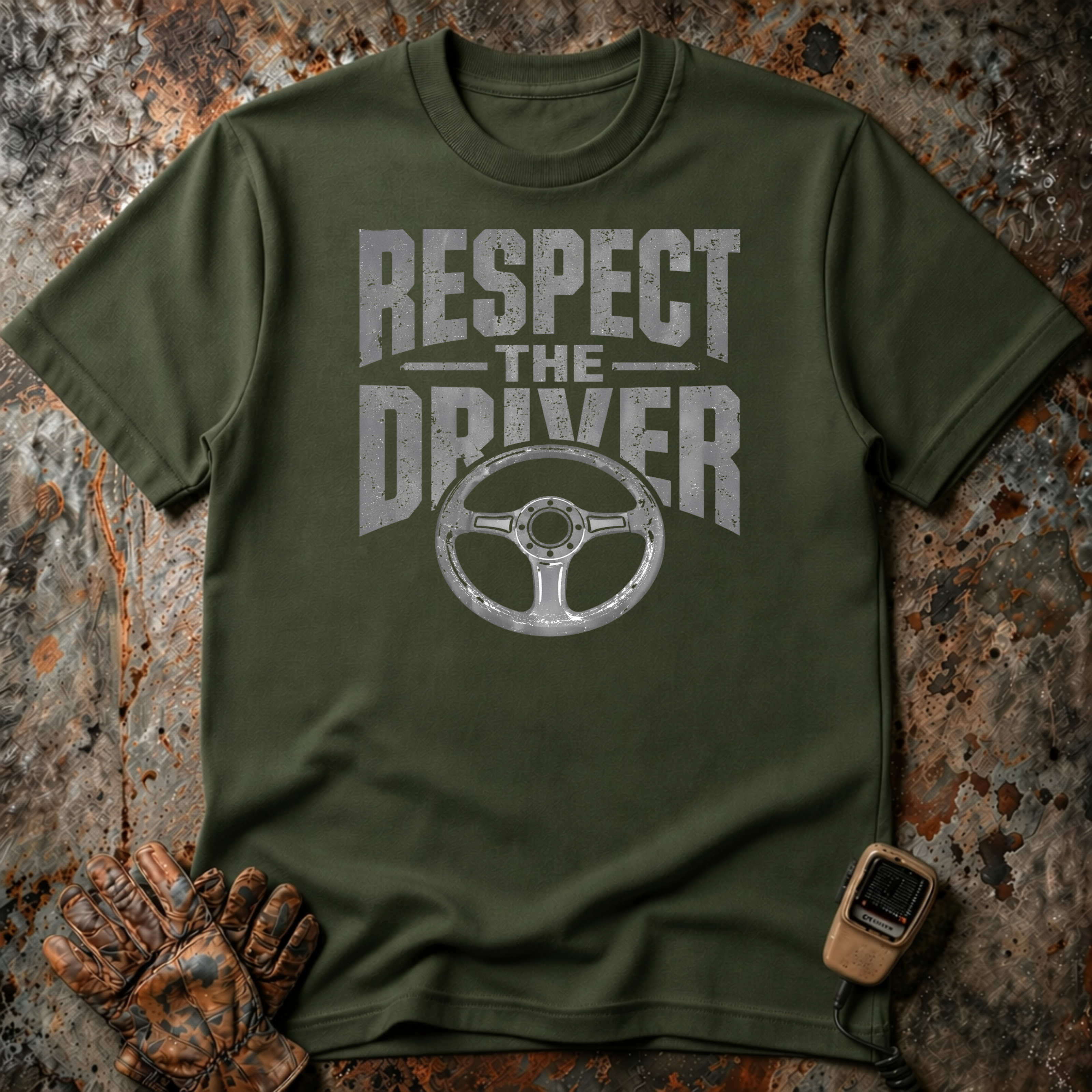 Respect The Driver | Trucker T-shirt
