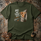 Are We There Yet - Dog image | Trucker T-shirt