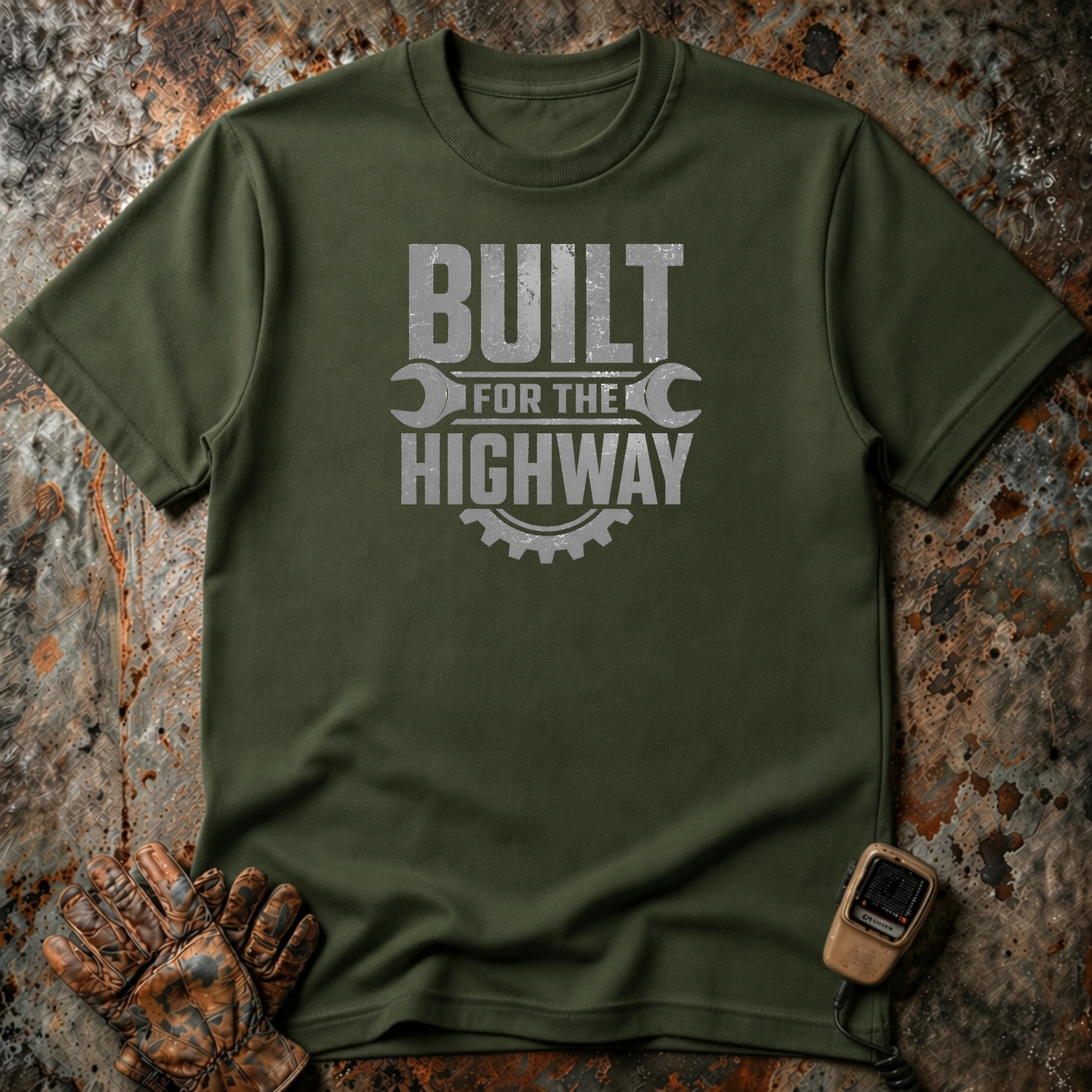 Built For The Highway | Trucker T-shirt