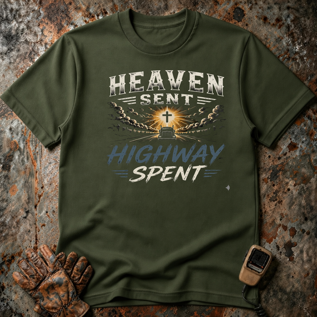Heaven Sent Highway Spent | T-shirt