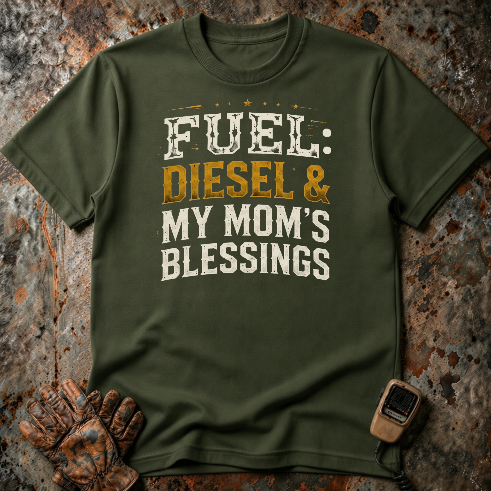 Diesel & Mom's Blessings | T-shirt