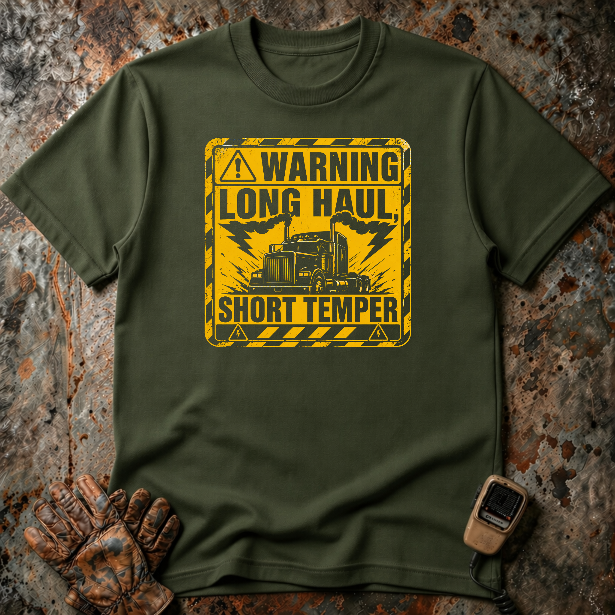 Long-haul Short Temper | T-shirt