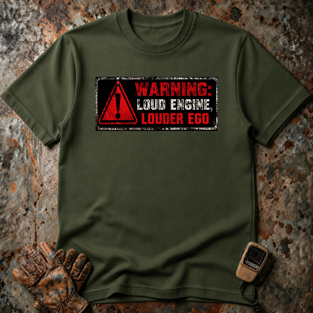 Loud Engine Louder Ego | T-shirt