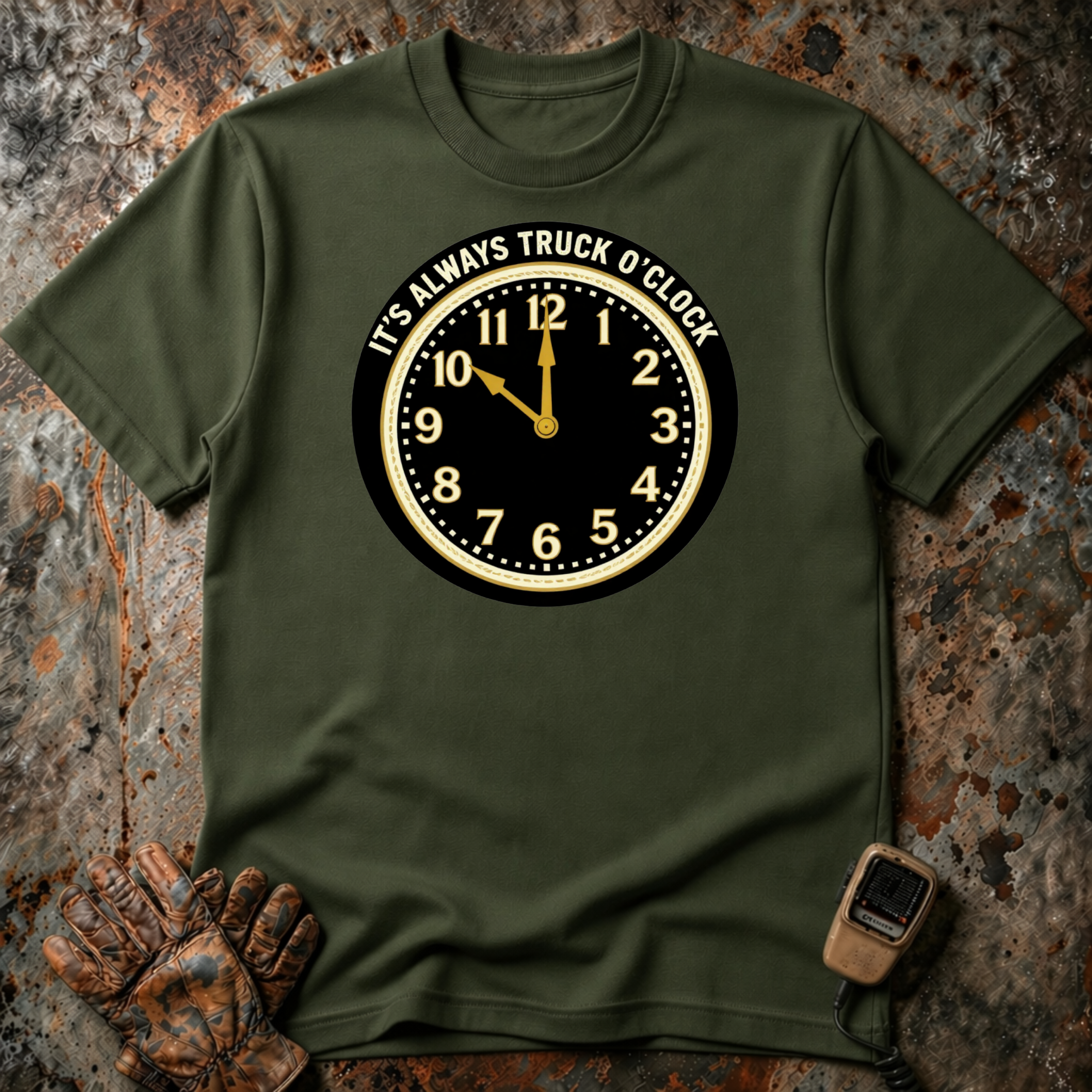 Its Always Truck O Clock | Trucker T-shirt