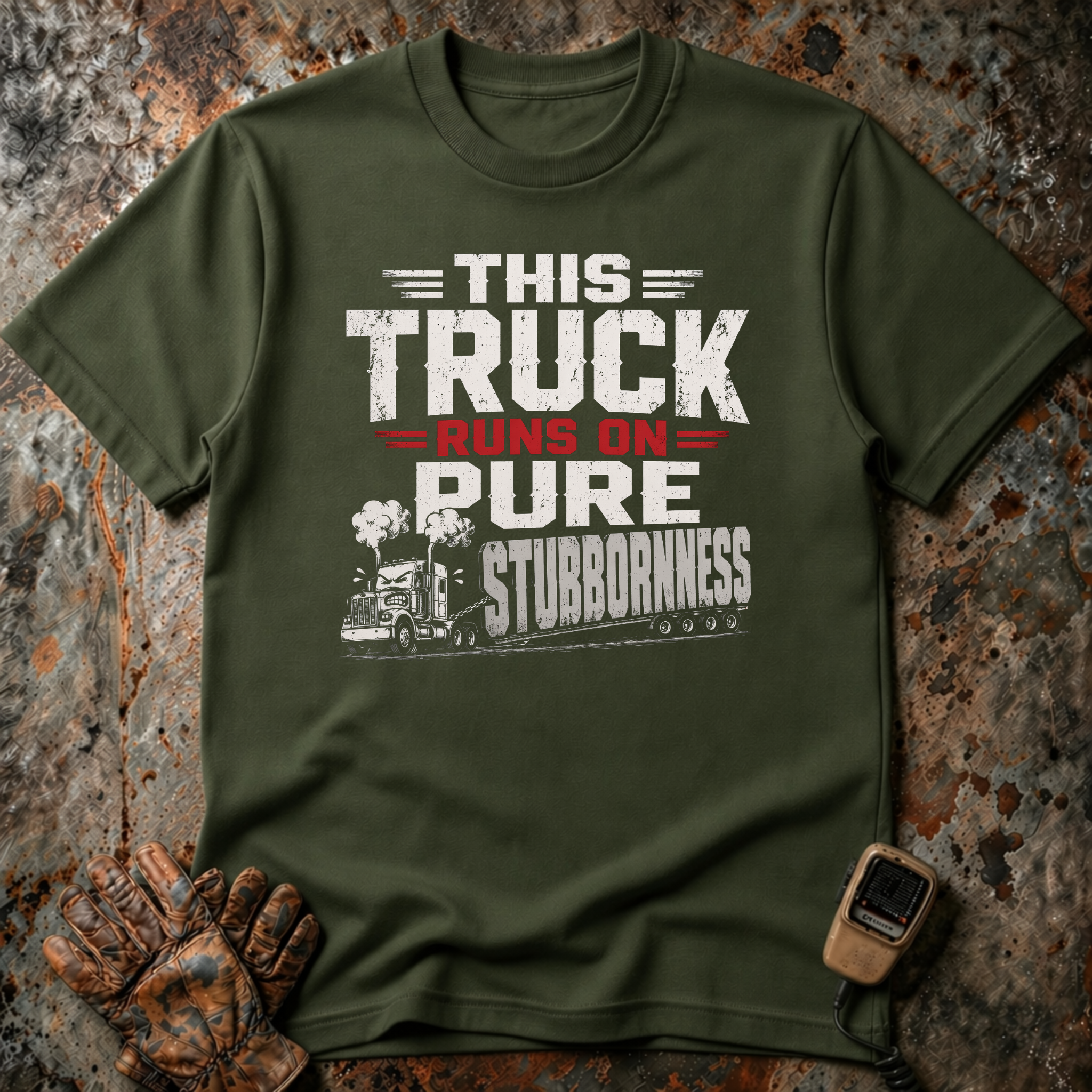 Stubborn Truck | T-shirt