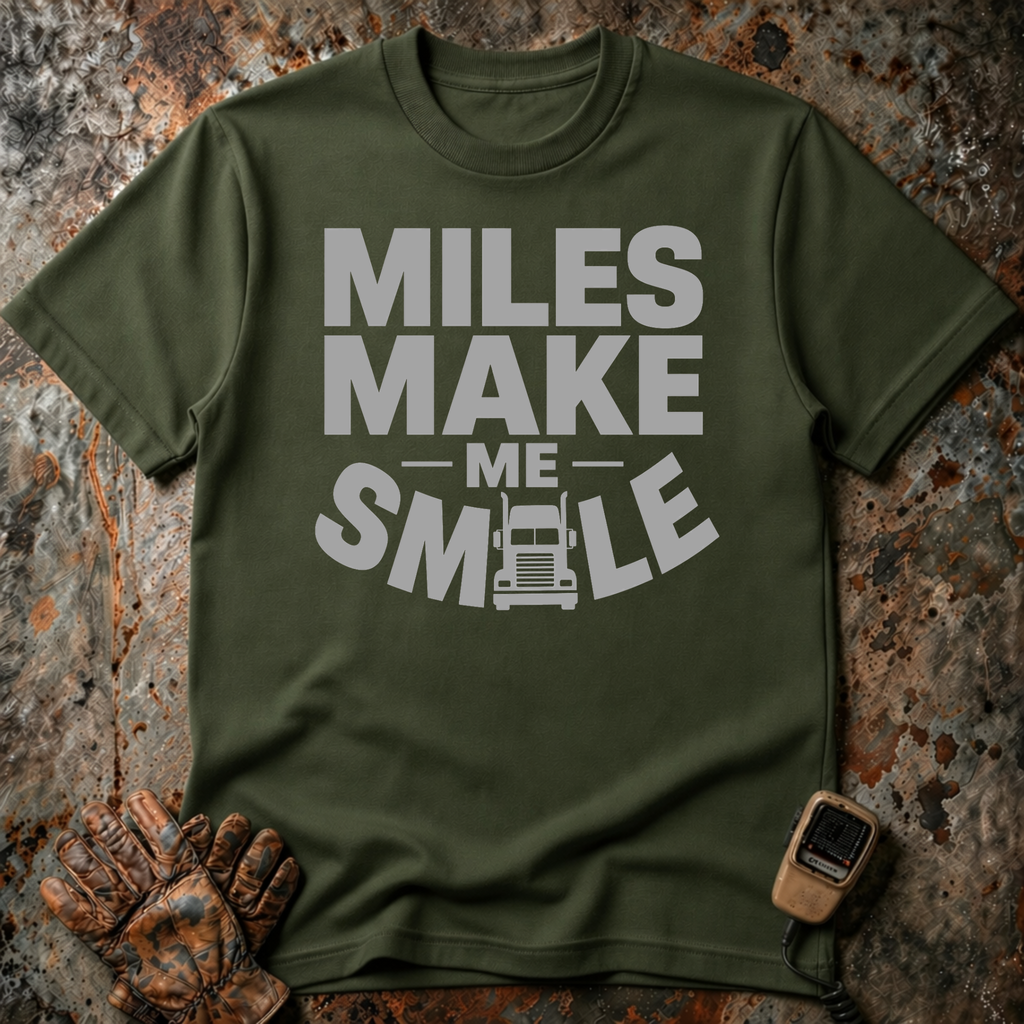 Miles Make Me Smile | T-shirt