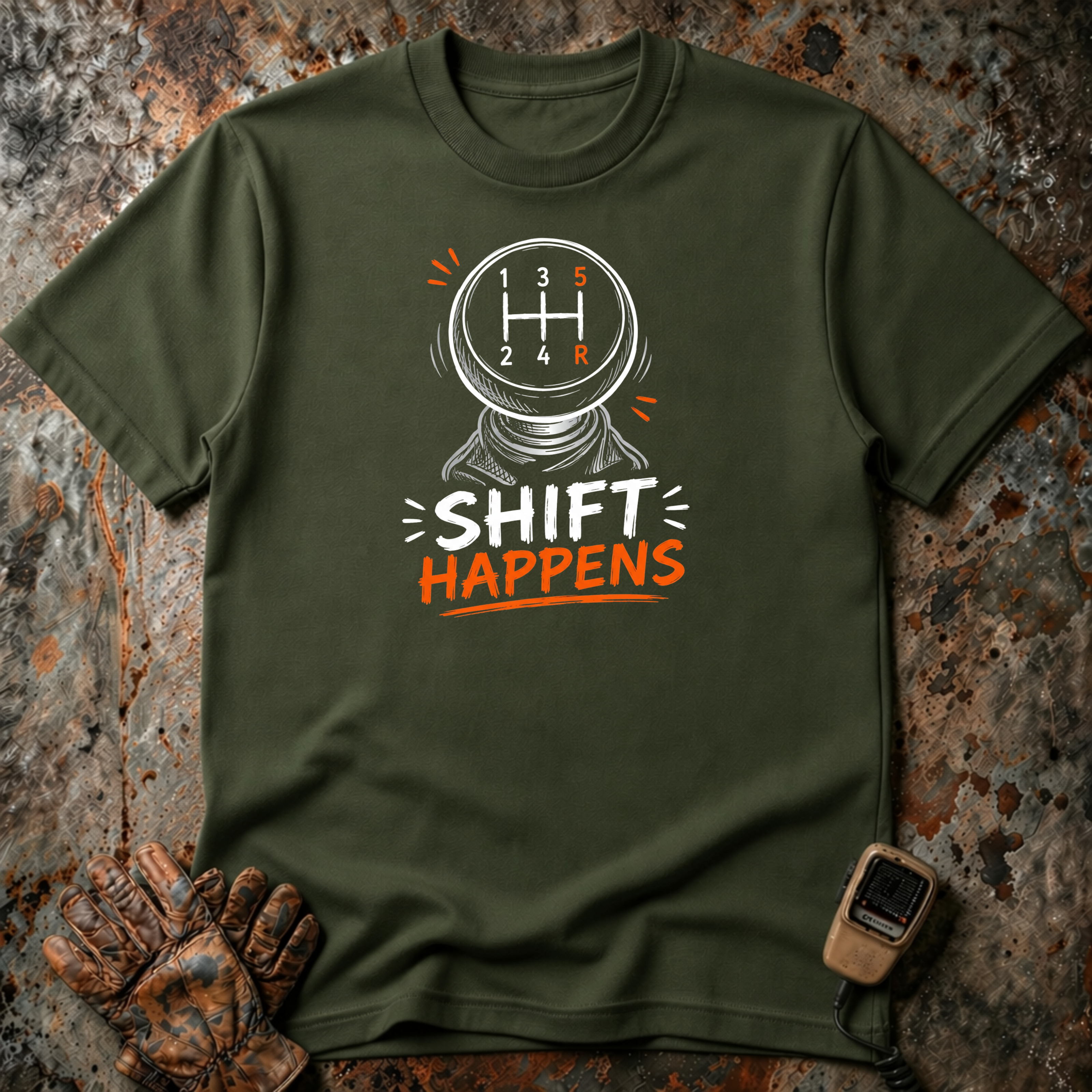 Shift Happens | Trucker T-shirt