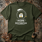 Home Is The Destination | Trucker T-shirt