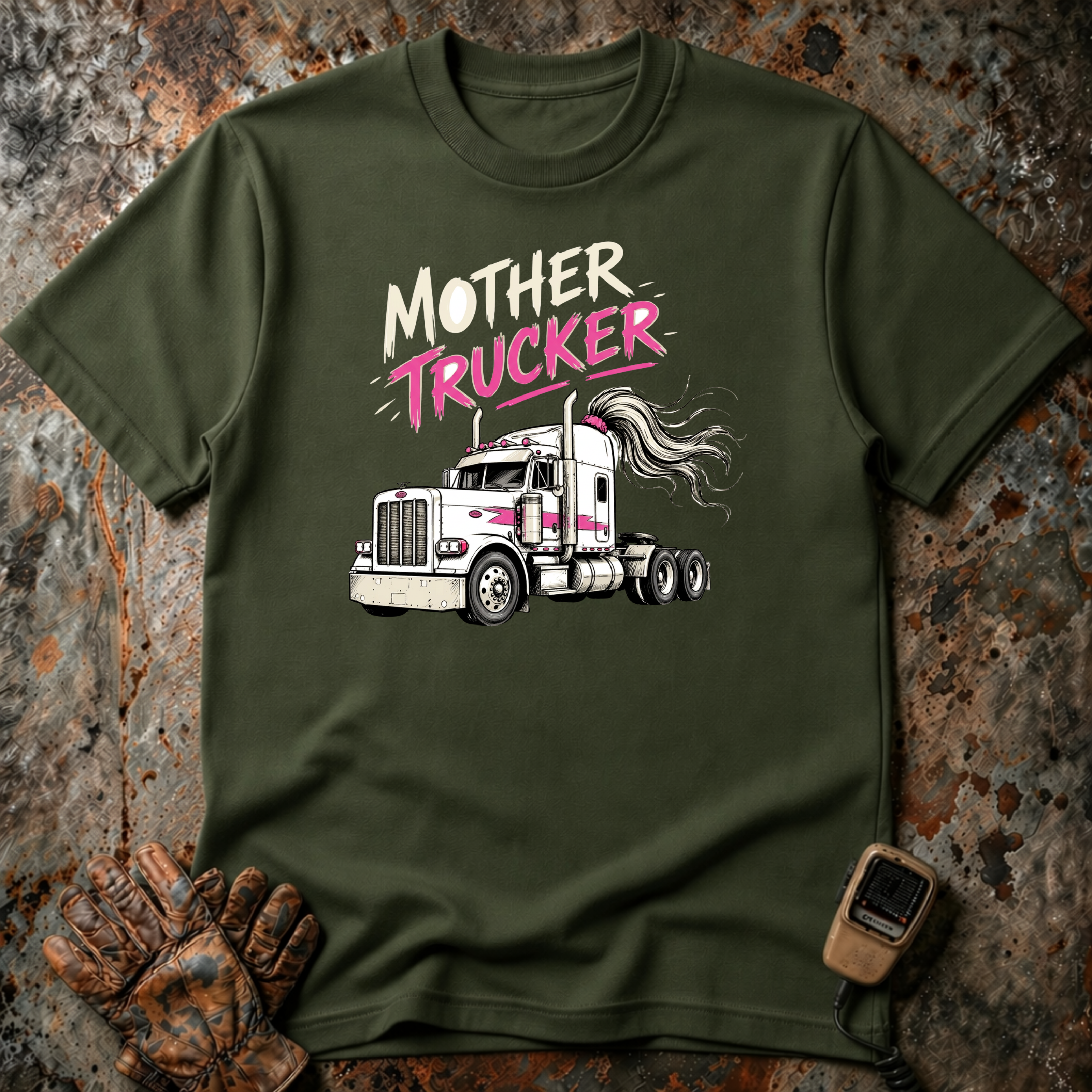 Mother Trucker | Trucker T-shirt