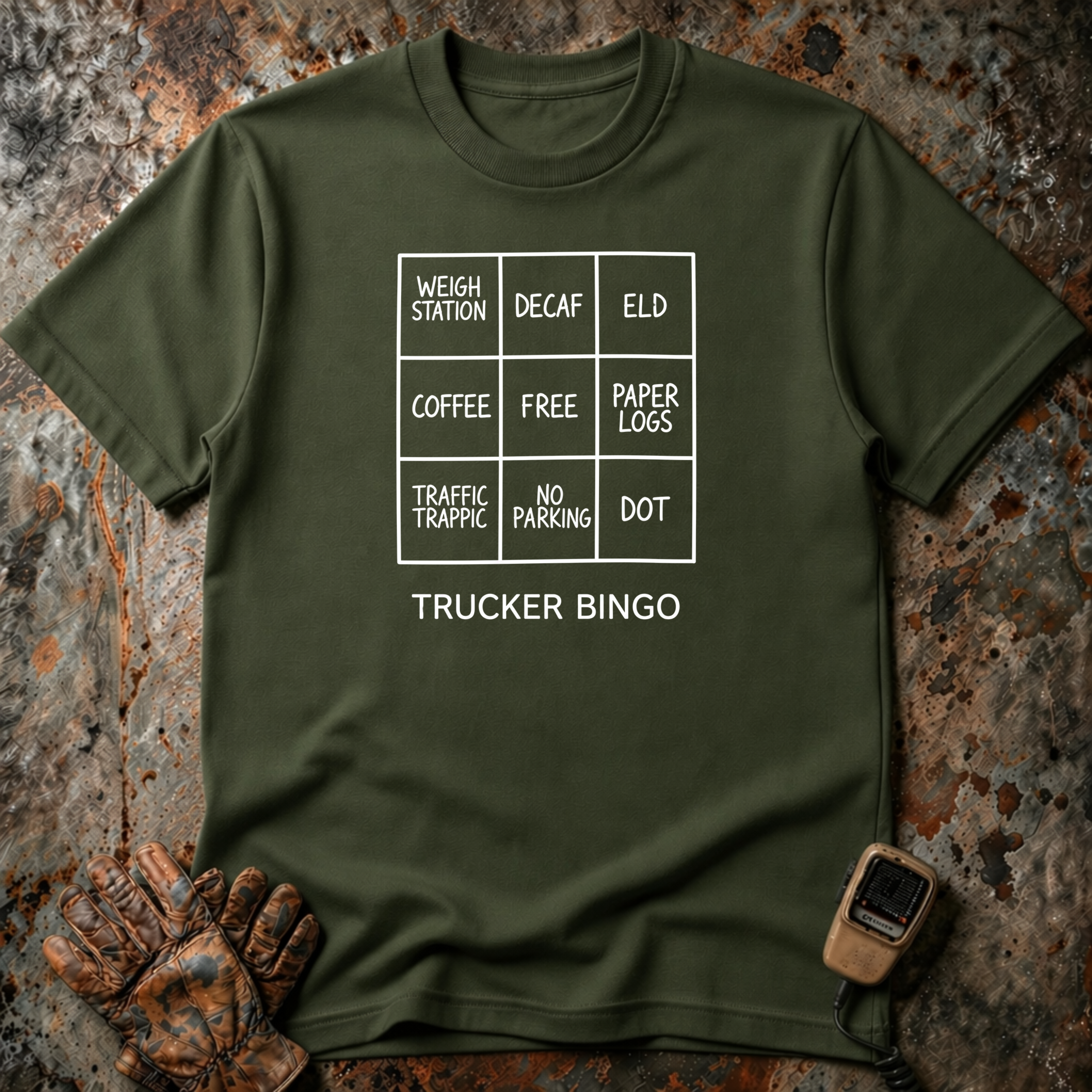 Trucker Bingo  | Trucker T-shirt