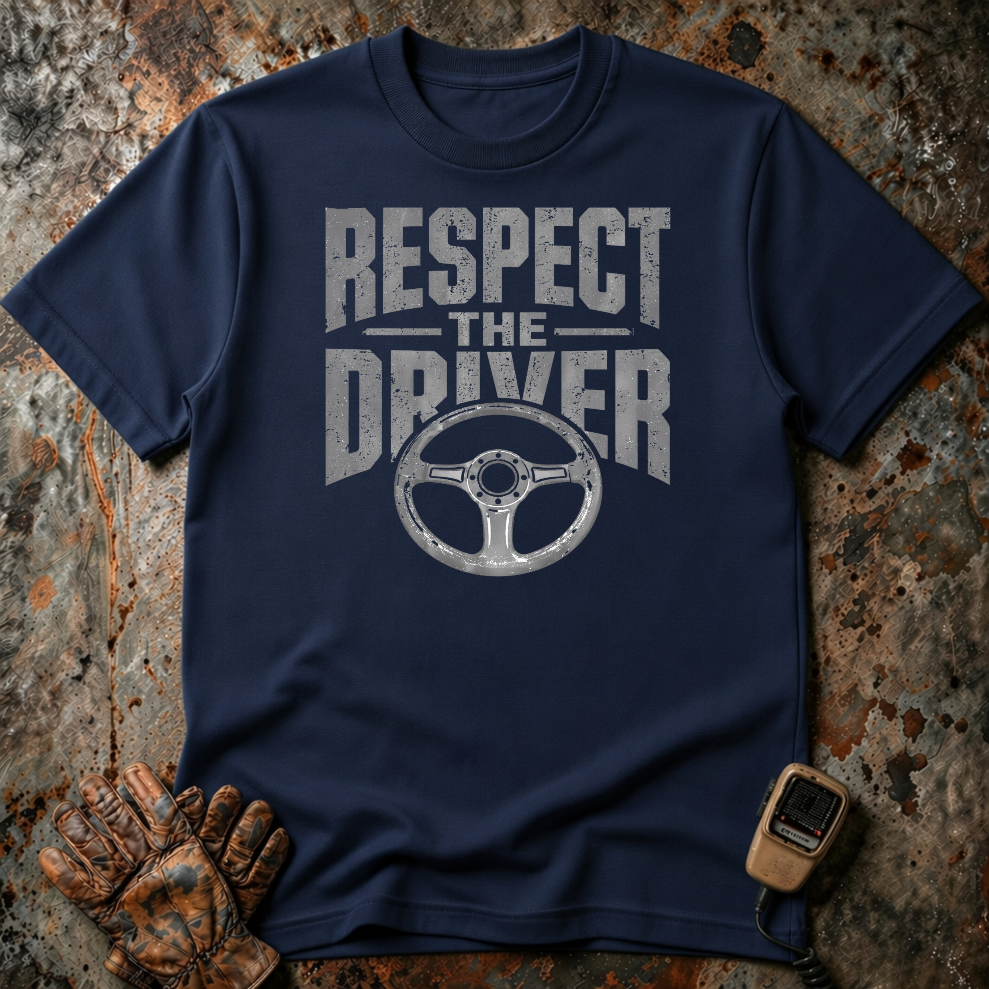 Respect The Driver | Trucker T-shirt