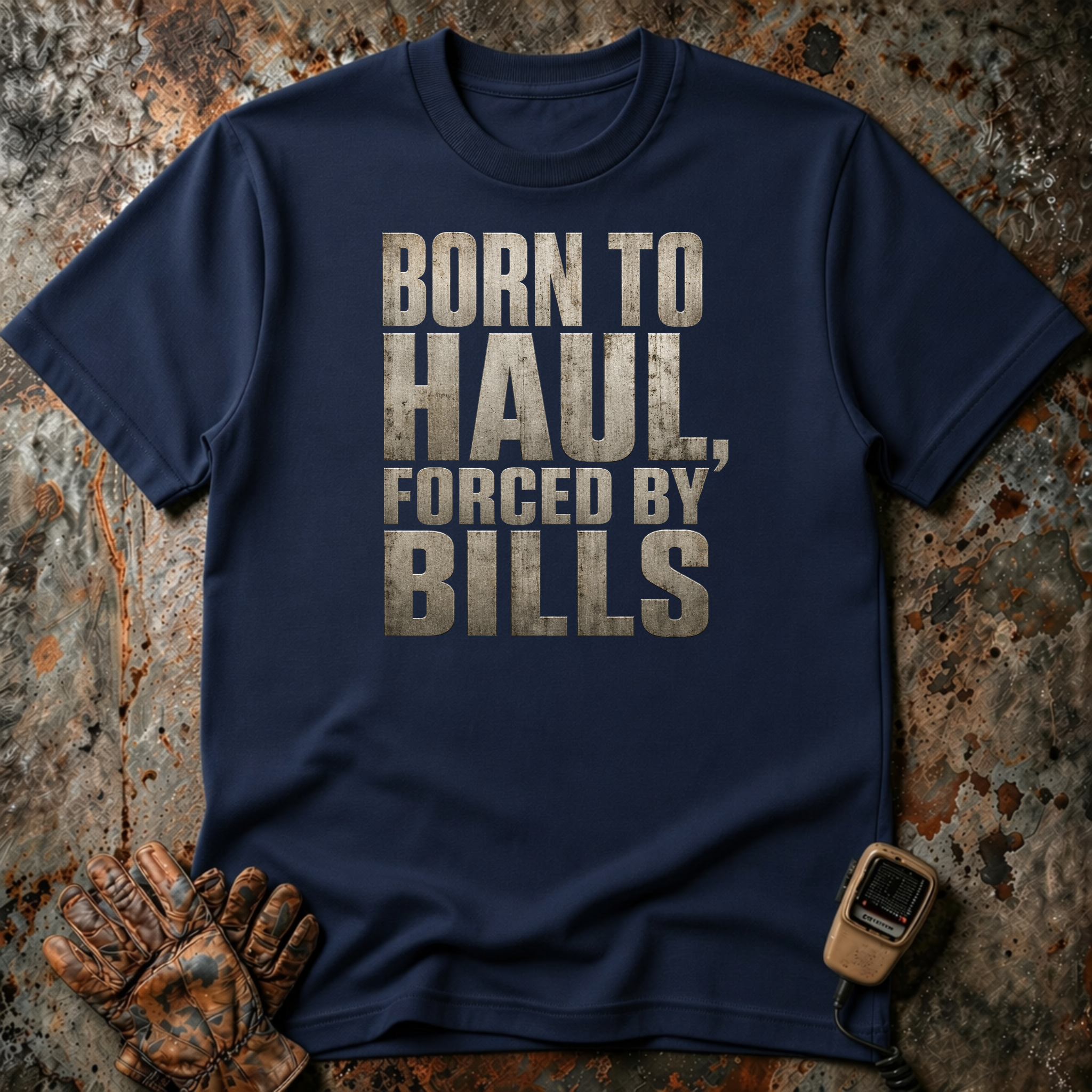 Born To Haul Forced By Bills | T-shirt