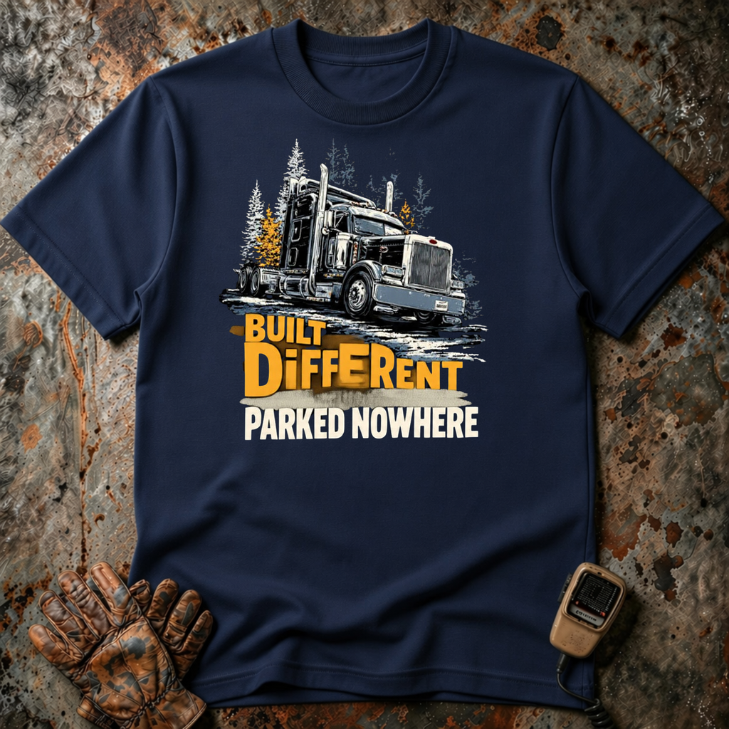 Built Different Parked No Where | T-shirt