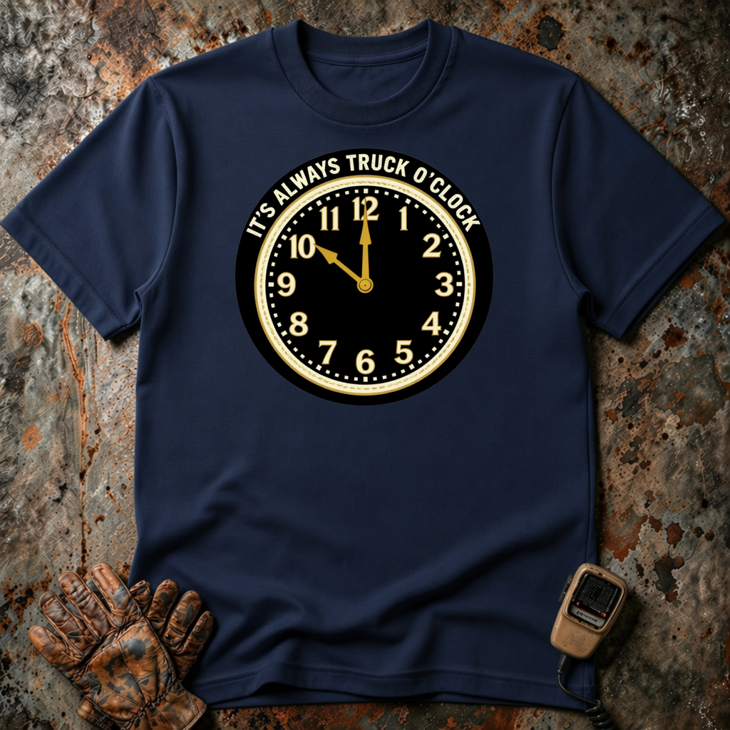 Its Always Truck O Clock | Trucker T-shirt