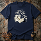 I Have No Idea Where We Are - Dog Image | Trucker T-shirt