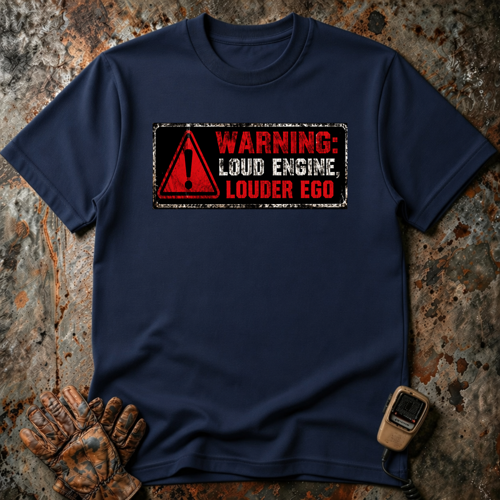 Loud Engine Louder Ego | T-shirt