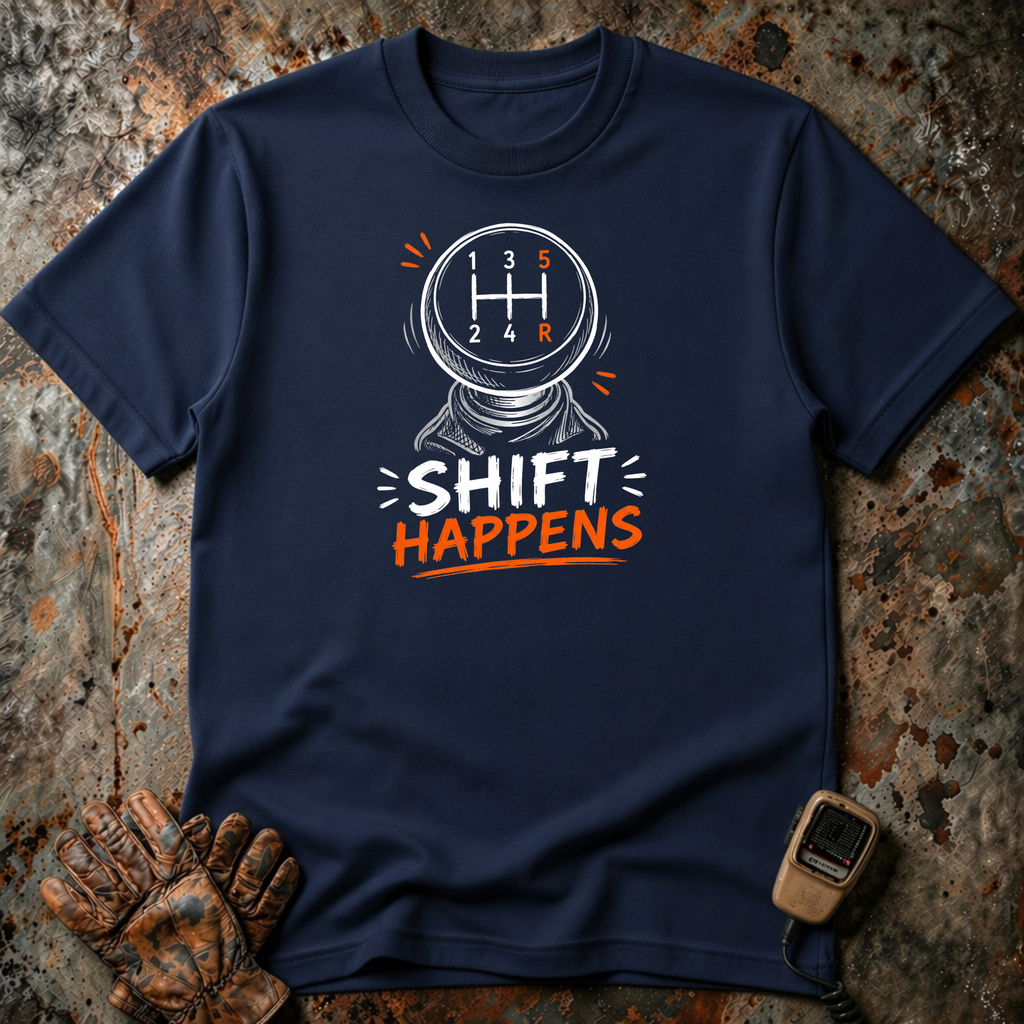 Shift Happens | Trucker T-shirt