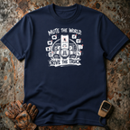 Mute The World Drive The Truck | Trucker T-shirt