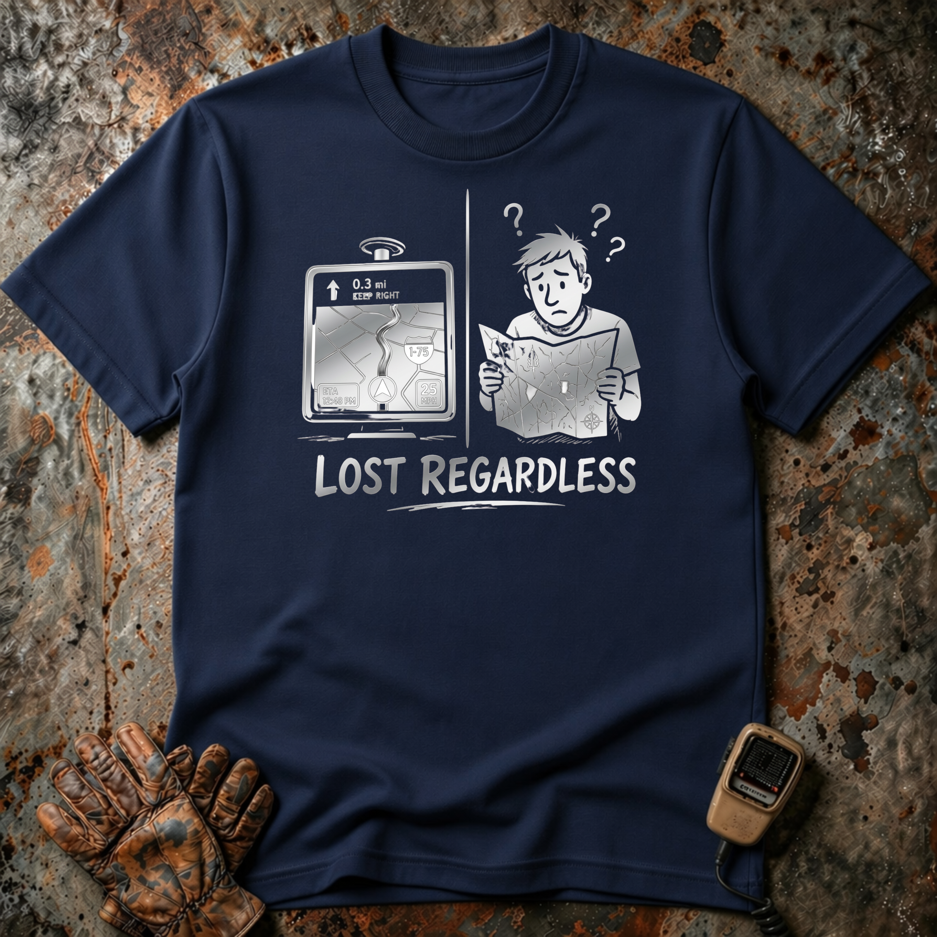 Lost Regardless | Trucker T-shirt