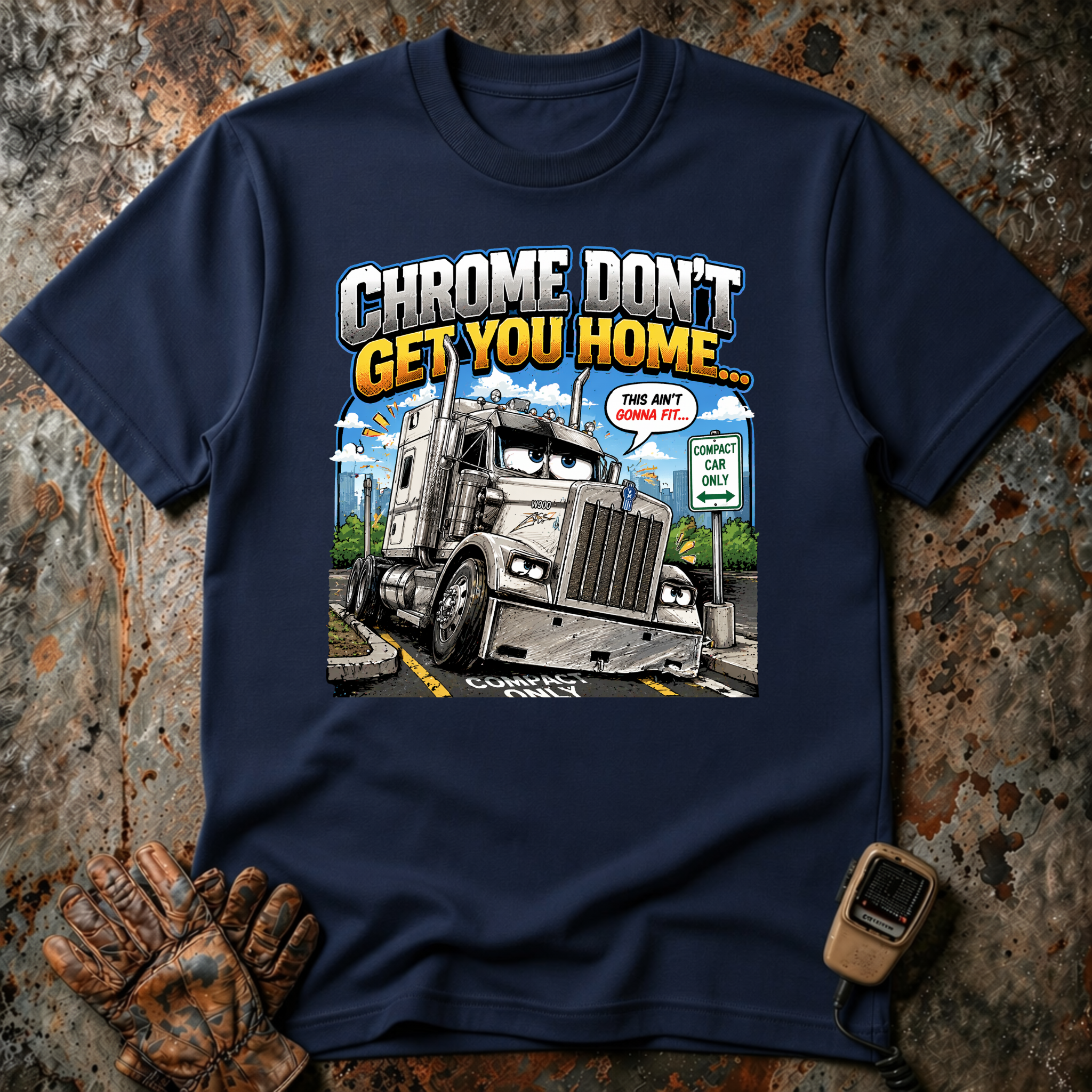 Chrome Don't Get You Home | T-shirt