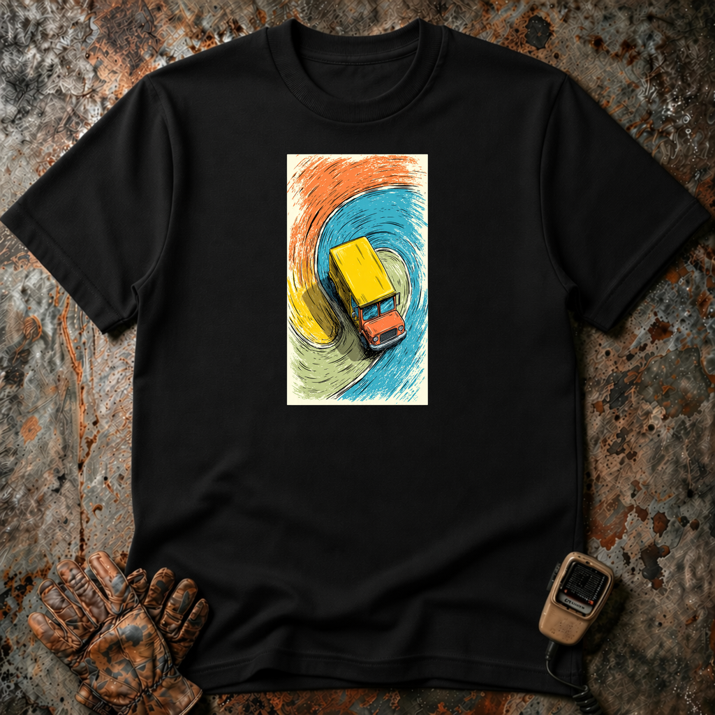 U-Turn Truck | Trucker T-shirt