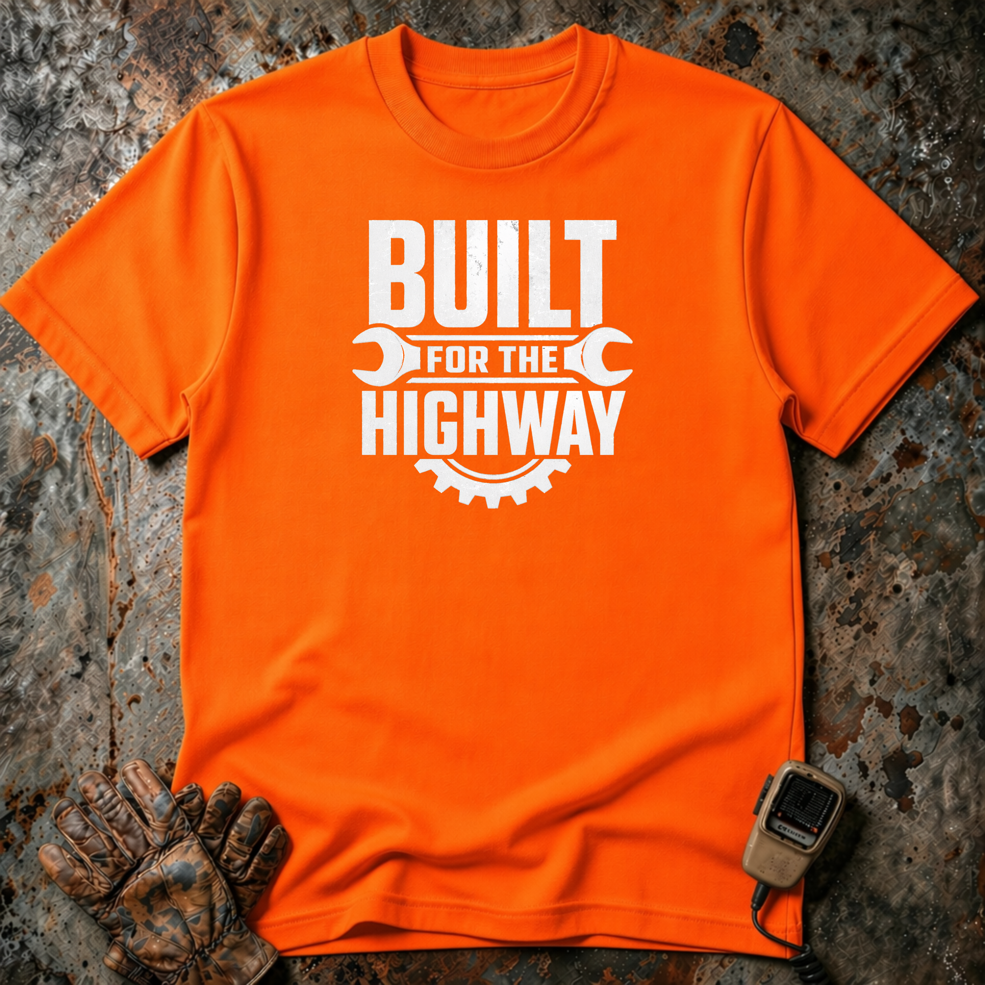 Built For The Highway | Trucker T-shirt